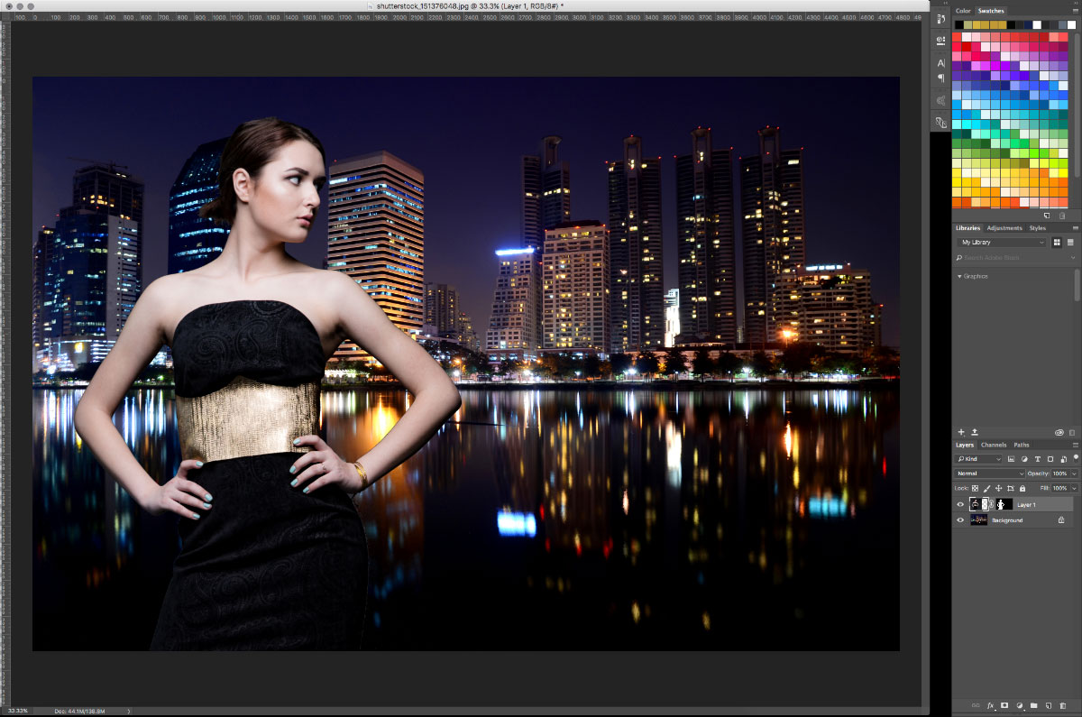 10-Overlay-Image How to turn studio shots into on location shots in just a few simple steps Activities Lightroom Presets Lightroom Tips Photoshop Tips  