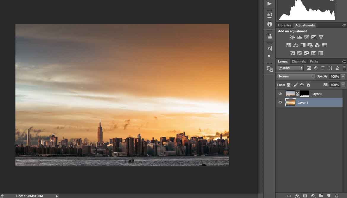 5-replace-sky-method-two How to Make a Dramatic Beautiful Sky on a Photo in Photoshop Photoshop Tips  