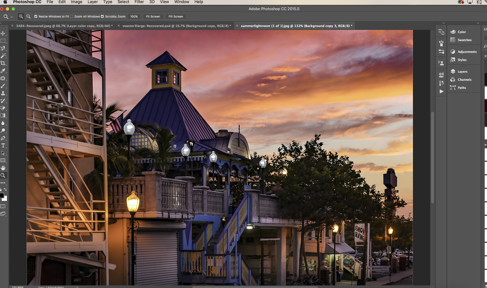 summer5 Tutorial: Summer Sunset Edit For Lightroom and Photoshop Photo Editing Tips  