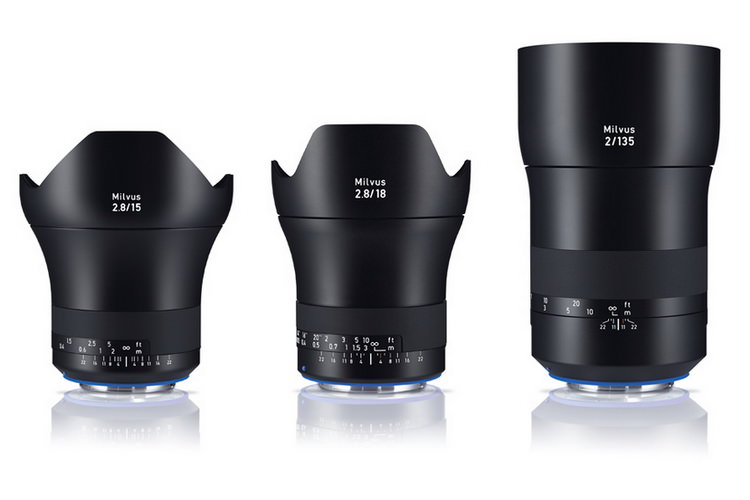 zeiss-milvus-15mm-f2.8-18-f2.8-135mm-f2 Zeiss Milvus 15mm f/2.8, 18mm f/2.8 and 135mm f/2 lenses announced News and Reviews  