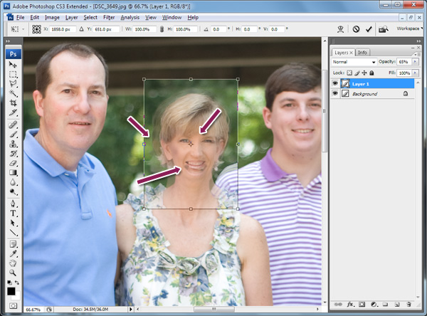 05 Tutorial de Photoshop: 9 pasos rápidos para o intercambio de cabeza / transplante de rostro