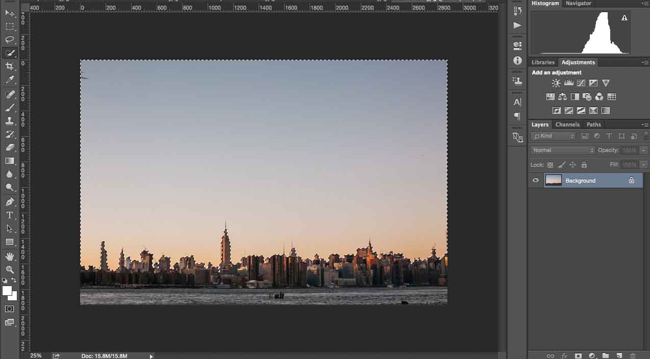 1-replace-sky-method-two Como fazer um lindo céu dramático em uma foto no Photoshop Dicas do Photoshop