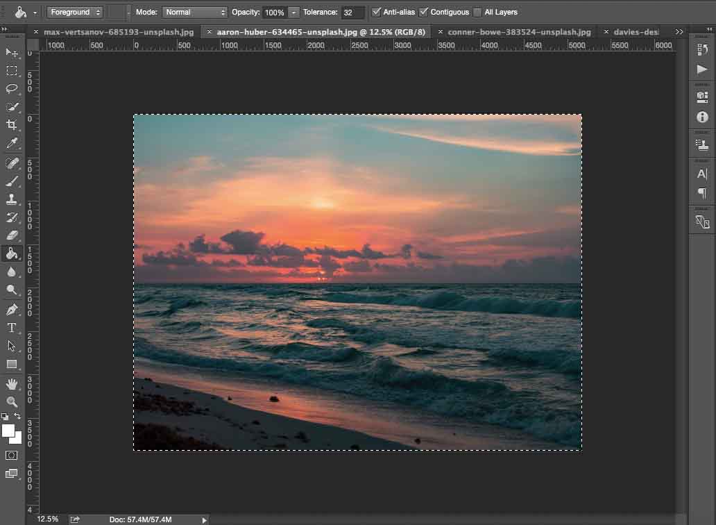 2-replace-sky-method-one كيفية إنشاء سماء جميلة ومثيرة على صورة في Photoshop Photoshop Tips