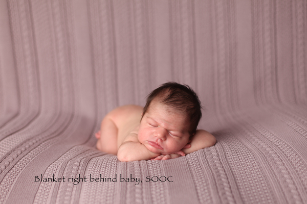 baby blanket photography