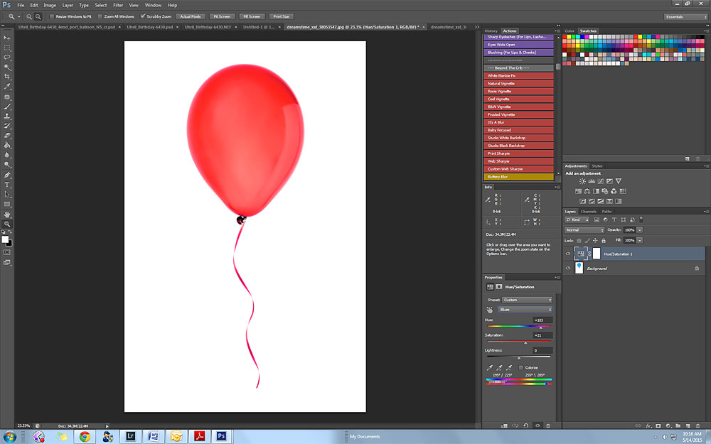 Birthday_Balloon_Red_photographer_McClafferty2 How to Extend Space and Add a Photo Prop in Photoshop Blueprints Guest Bloggers Photoshop Actions  