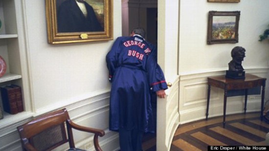 George-W-Bush-by-Eric-Draper1 The presidency of George W. Bush in images News and Reviews  