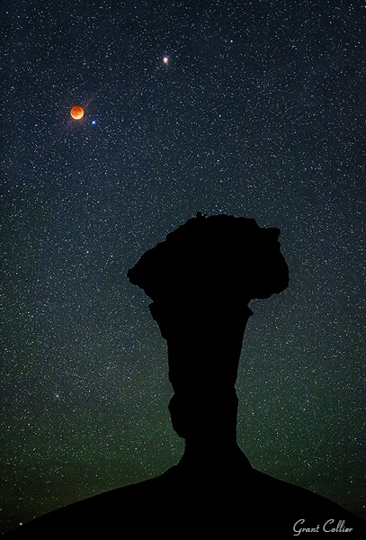 Grant-Collier-Eclipse-Over-Spire Momwe Mungapangire Chithunzi Chakumapeto kwa Lunar Eclipse Photo Sharing & Inspiration Photography Tips