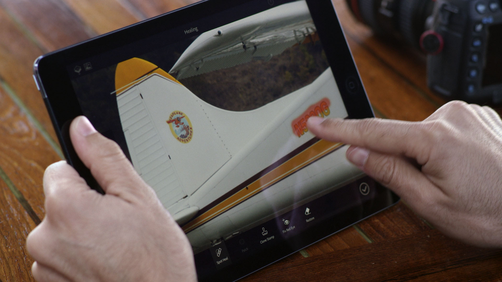 Photoshop-Fix-on-iPad The Future of Mobile Editing: Creative Cloud Updates for Photographers MCP Actions Projects  