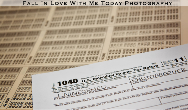 TaxForm Special Tax Advice: How Photographers Can Get The Right Look From The I.R.S. Business Tips Guest Bloggers  