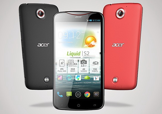 Acer-liquid-s2 Acer Liquid S2 ក្លាយជាស្មាតហ្វូនថតវីដេអូកម្រិត 4K ដំបូងគេរបស់ពិភពលោក ព័ត៌មាន និងការពិនិត្យ