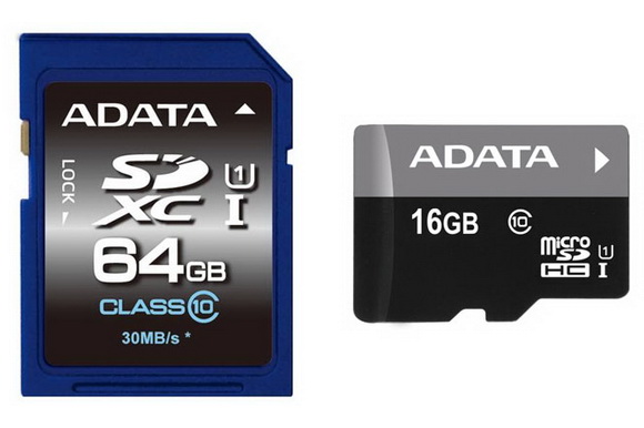 Oficiálne boli oznámené nové karty SD a microSD Adata Premier