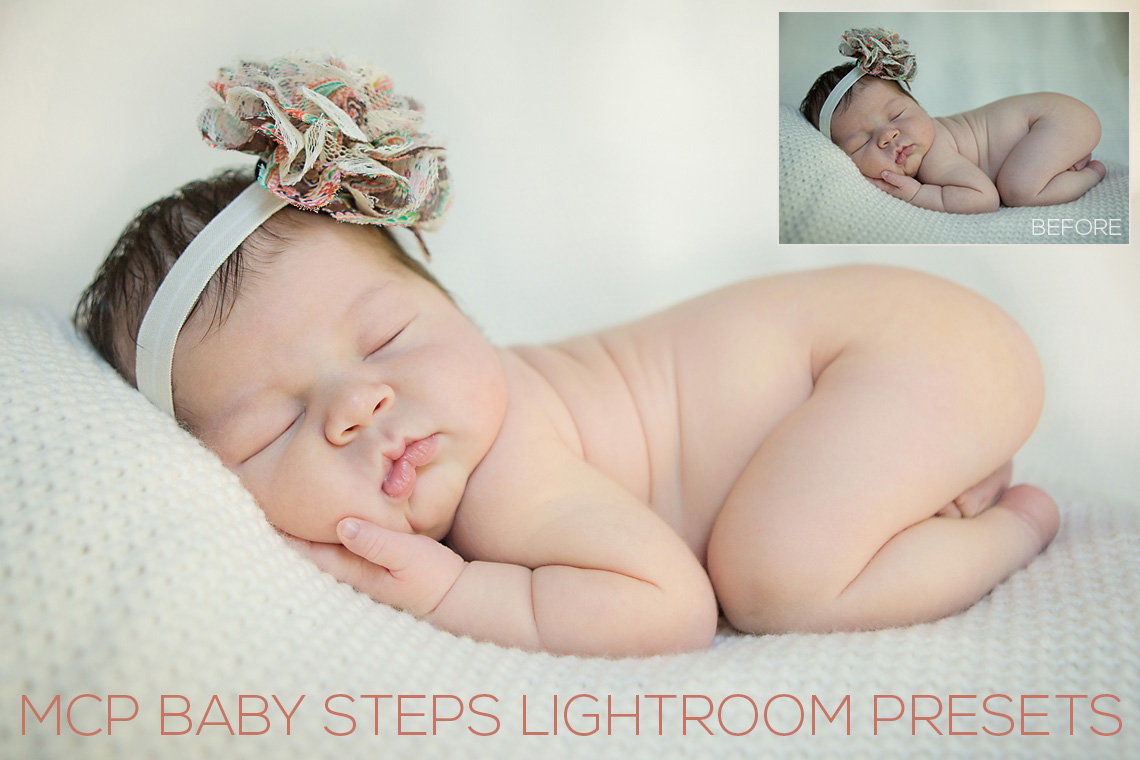baby-steps-jessica-rotenberg-BA在Lightroom中編輯新生兒照片變得更容易了，MCP Actions項目