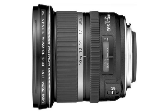 Canon 10-22mm f/3.5-4.5 wide-angle zoom