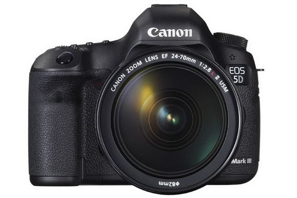 Canon 5D Mark III-firmware-opdatering op 30 April