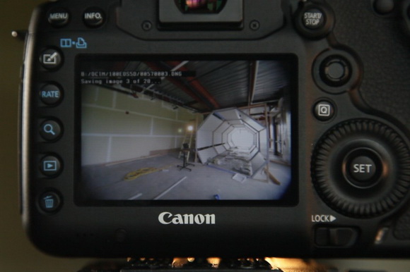 Canon 5D Mark III gehackt toverlantaarn