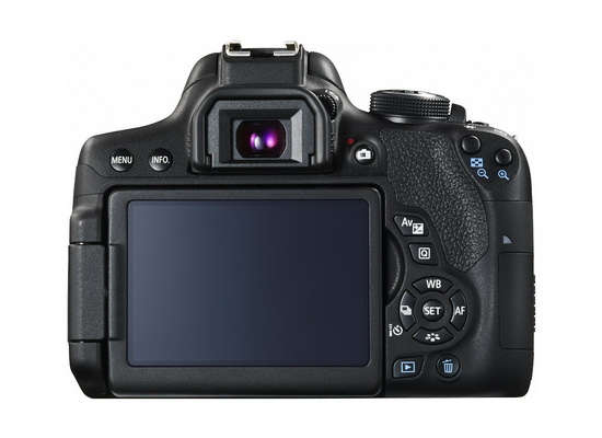 Canon-750d-back क्यानन 750D र 760D निर्मित WiFi र NFC समाचार र समीक्षाको साथ घोषित गरियो