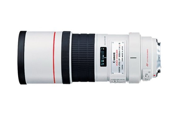 Ang Canon EF 300mm f / 4L IS USM lens