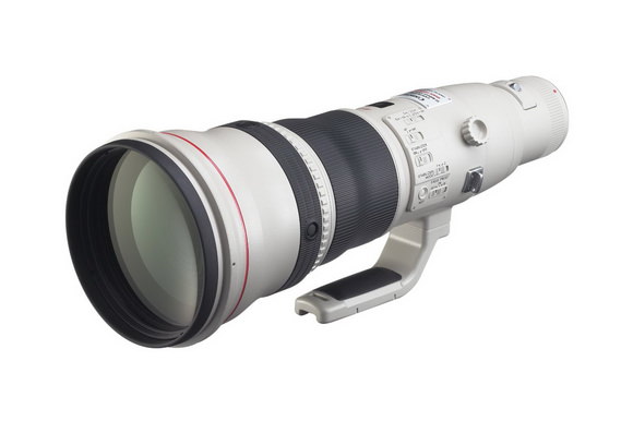 Canon EF 800mm f / 5.6L IS kele telephoto