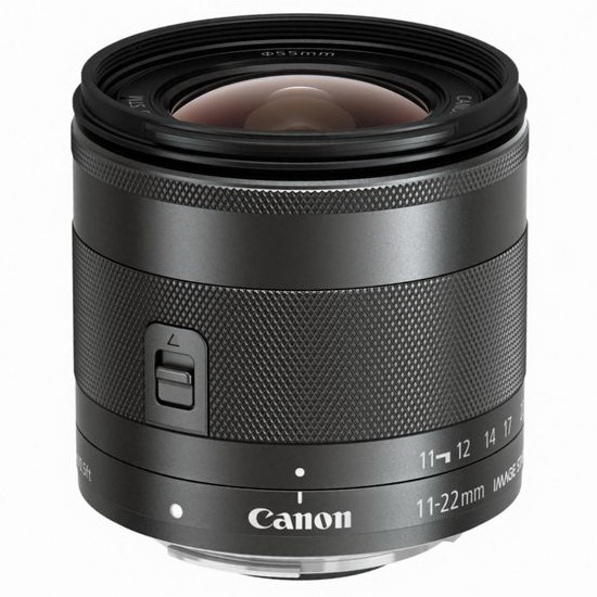 Canon EF-M 11-22mm f / 11-22 עדשת IS STM הודיעה רשמית חדשות וביקורות