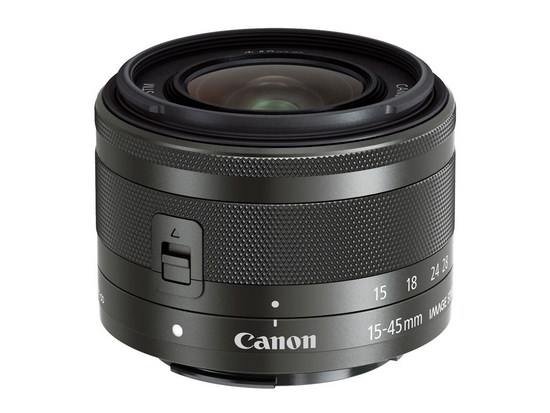 „Canon-ef-m-15-45mm-f3.5-6.3-is-stm-lens“ „Canon EOS M10“ su nauju „EF-M“ objektyvu, „G5 X“ ir „G9 X“ pristatė naujienas ir apžvalgas
