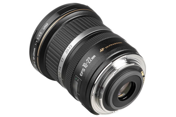 Canon EF-S 10-22mm f / rirọpo 3.5-4.5 f / XNUMX-XNUMX