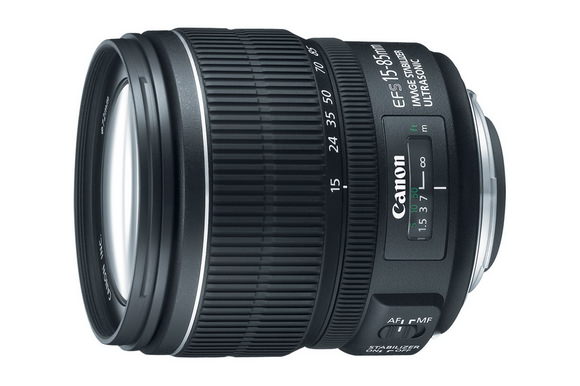 ເລນ Canon EF-S 15-85mm f / 3.5-5.6 IS USM
