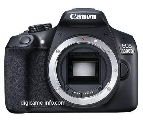 Canon-eos-1300d-frontläckade Första Canon 1300D-bilder avslöjade nyheter och recensioner