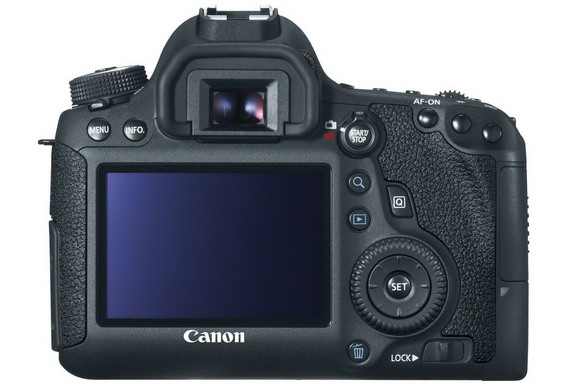 Canon EOS 6D Πίσω
