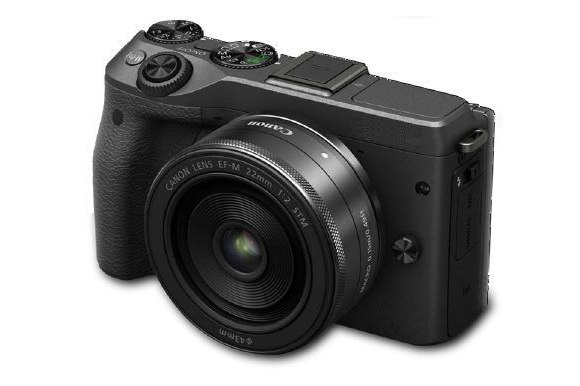 Procurila je crna fotografija Canon EOS M3