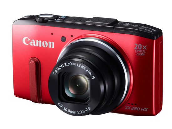 canon-powershot-sx280-hs-red Canon PowerShot SX280 HS unveiled with DIGIC 6 image processor News and Reviews  
