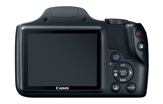 Canon-powershot-sx520-hs-back Canon PowerShot SX520 HS annunciata con obiettivo con zoom ottico 42x Notizie e recensioni