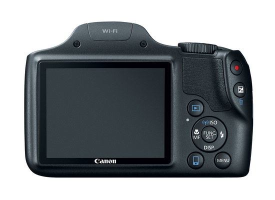 Canon PowerShot-Canon-sx530 SX530 tergum-hs-hs-in Wi-News and built cum nuntiatum Recensiones