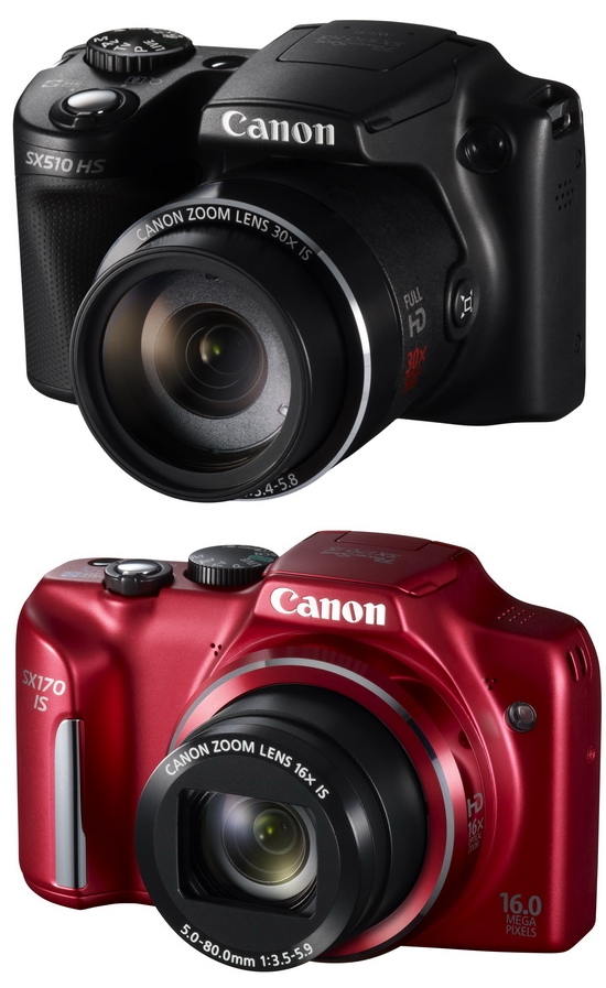 canon-sx510-hs-and-sx170-is New Canon G16 ak lòt kamera PowerShot anonse ofisyèlman nouvèl ak revi