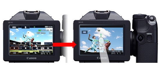 canon-xc10-zréck Canon XC10 4K Kamera annoncéiert mat neie XF-AVC Format News a Bewäertungen