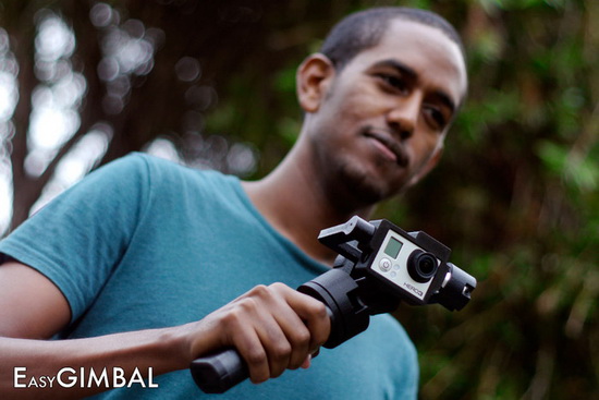easygimbal-for-gopro EasyGimbal is a video stabilizer for your GoPro Hero3 camera News and Reviews  