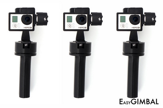 easygimbal EasyGimbal er en videostabilisator for GoPro Hero3-kameraet Nyheter og anmeldelser