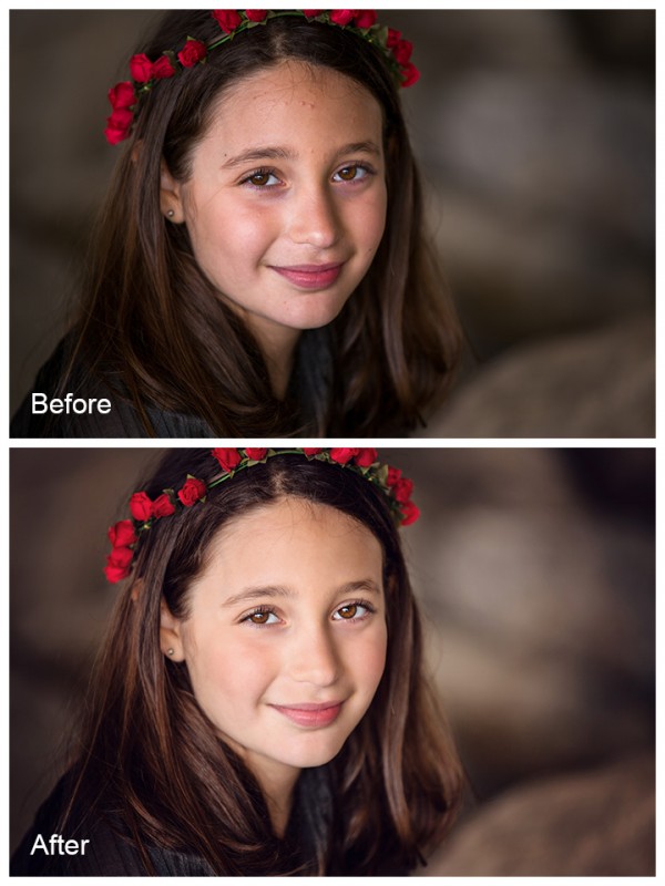 ellie-before-and-after-600x8001 Retouching 101: Learn Basic Photoshop Retouching in Minutes Blueprints Photoshop Tips  