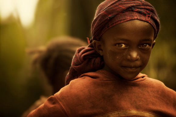 Ethiopian child