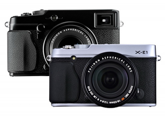 Fujifilm X-Pro1 and X-E1