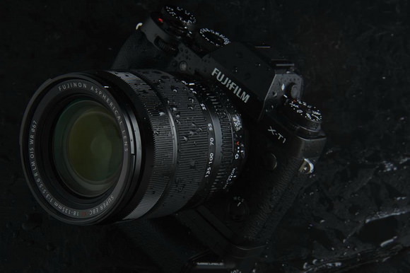 Fotoaparát Fujifilm X-T1 byl těsněn