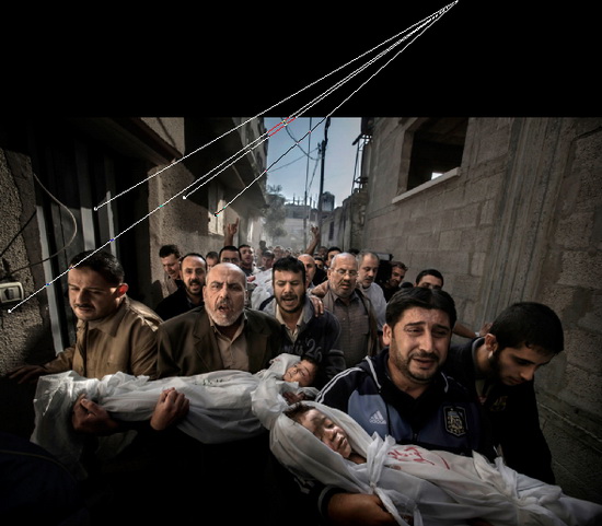 gaza-burial-light-shadows World Press Photo of the Year 2013 might be fake News and Reviews  