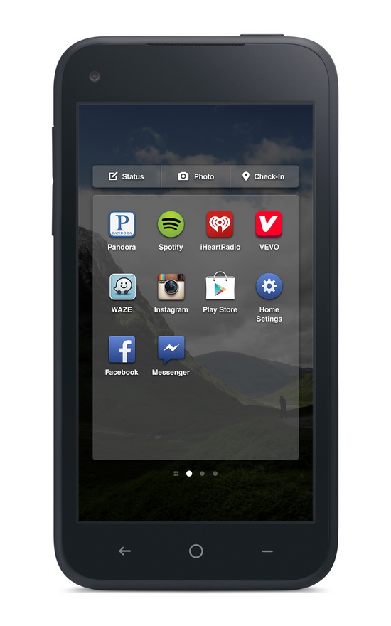 htc-first-facebook-phone Facebook Home seçkin Android akıllı telefonlar için duyuruldu Haberler ve İncelemeler