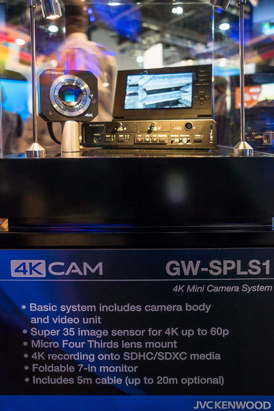 jvc-gw-spls1 JVC GY-LSX2 ve GW-SPLS1 4K kameralar NAB Show 2014 Haber ve İncelemelerinde görüldü