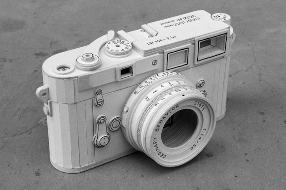 Leica M3 cardboard replica