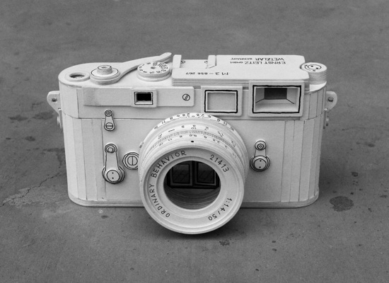 leica-m3-replica Působivá replika Leica M3 je vyrobena z lepenky Exposure