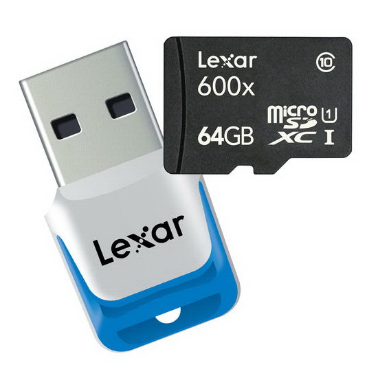 lexar-64gb-microsdxc-card Lexar na-ekwupụta ọkwa ọsọ ọsọ 64GB microSDXC UHS-I kaadị ụwa na Nyocha