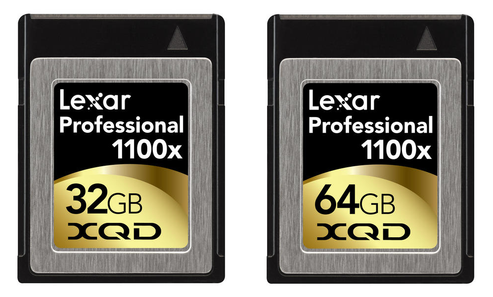 lexar_1100x_XQD_32-64GB Lexar XQD મેમરી કાર્ડ્સ ક્લબમાં જોડાય છે અને વિશ્વની સૌથી મોટી SDXC કાર્ડ સમાચાર અને સમીક્ષાઓ પ્રકાશિત કરે છે.