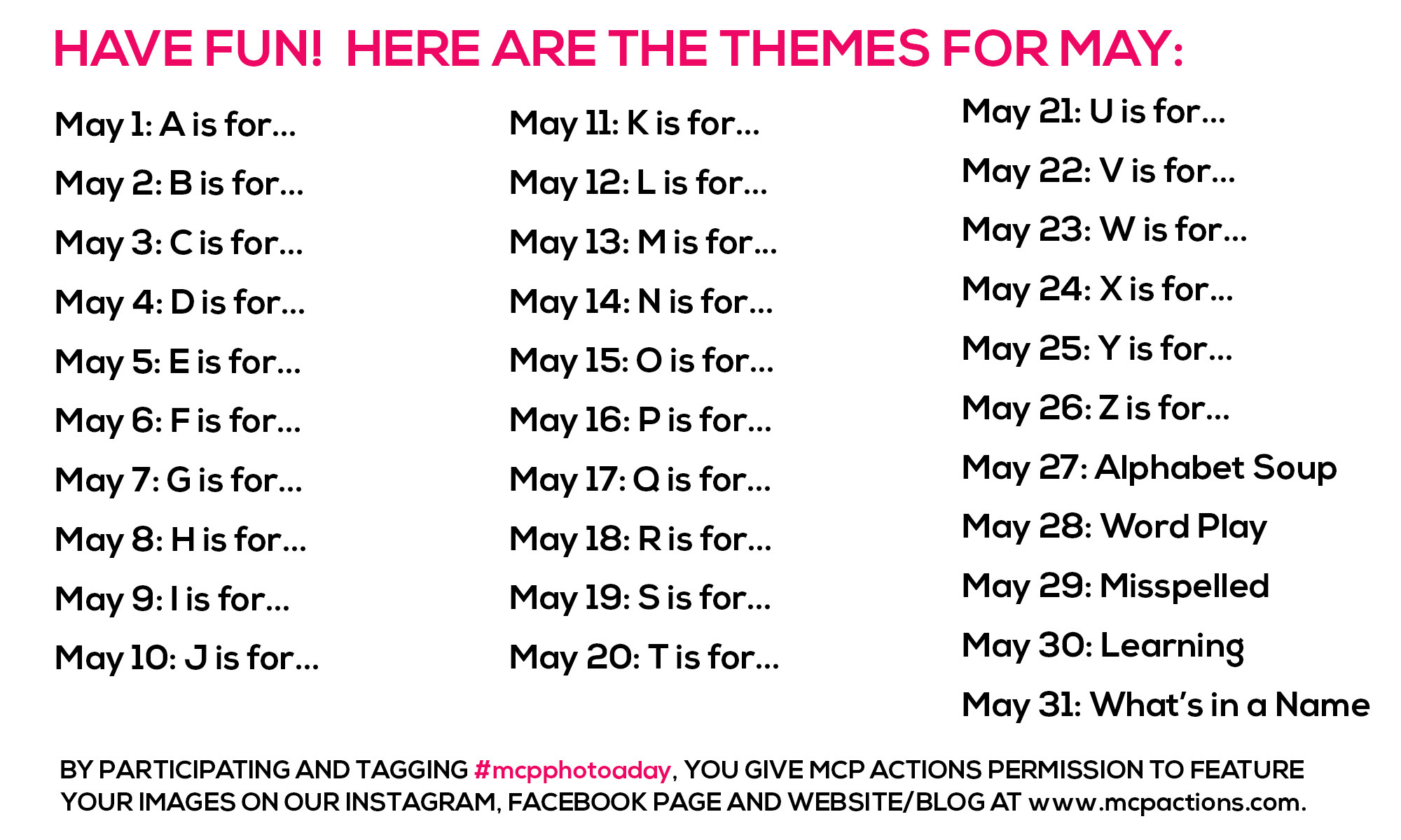 mcpphotoaday-May21 Foto MCP Tantangan Dina kanggo Proyek Aktivitas MCP Aktivitas 2014