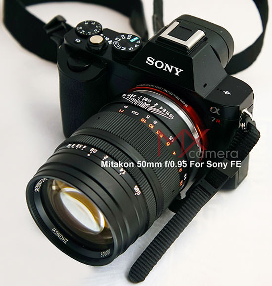 mitakon-50mm-f0.95 Mitakon 50mm f / 0.95 lens Sony FE montajlı kameralar için duyuruldu Haberler ve İncelemeler
