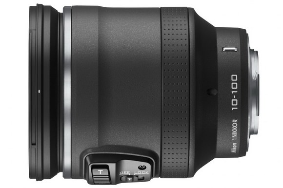 Nikon 1 10-100mm f / 4.5-5.6 lentila
